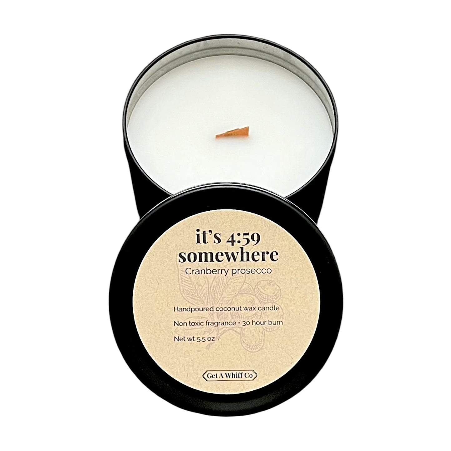 Winter Mood Tin Candles