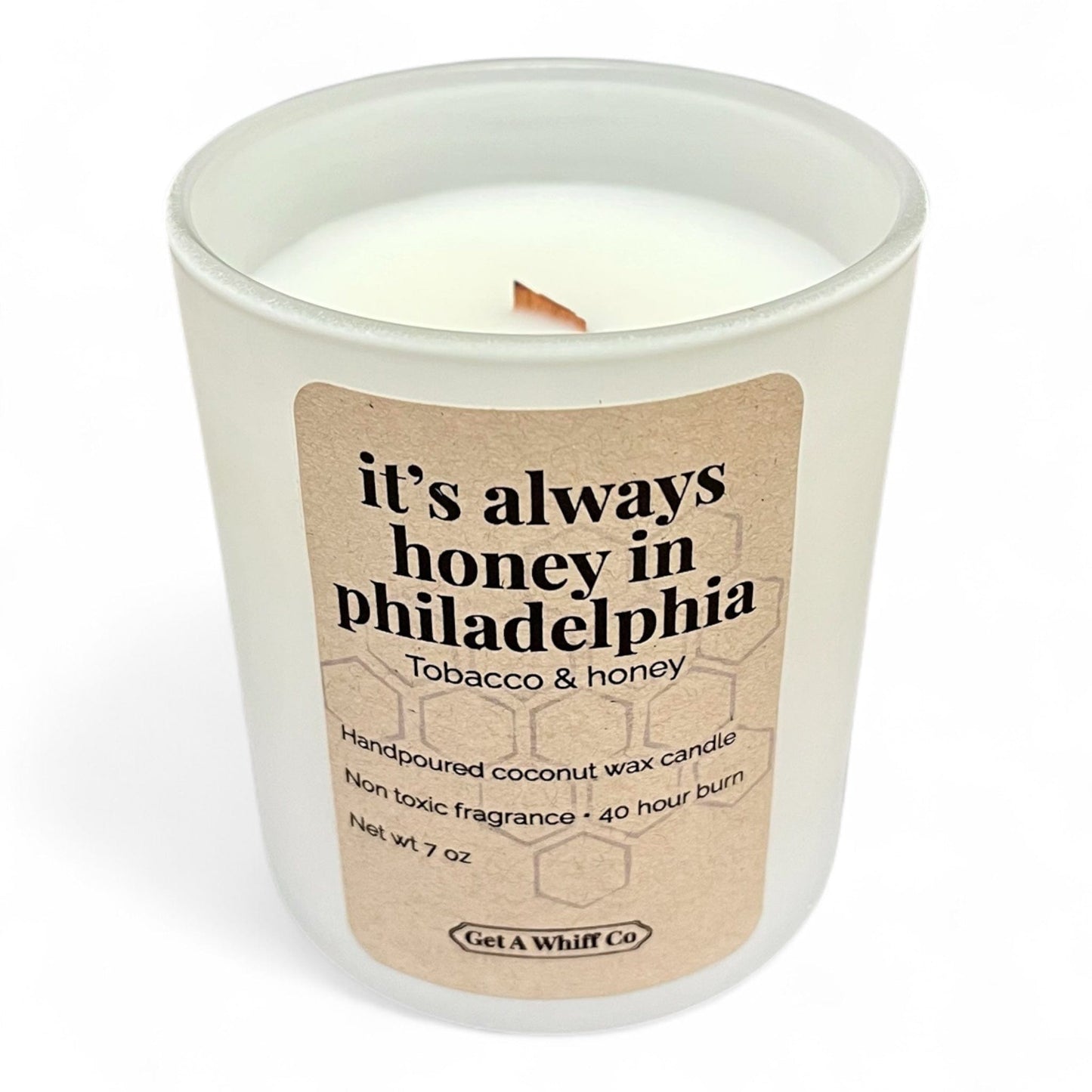 Matte Jar Crackling Candle