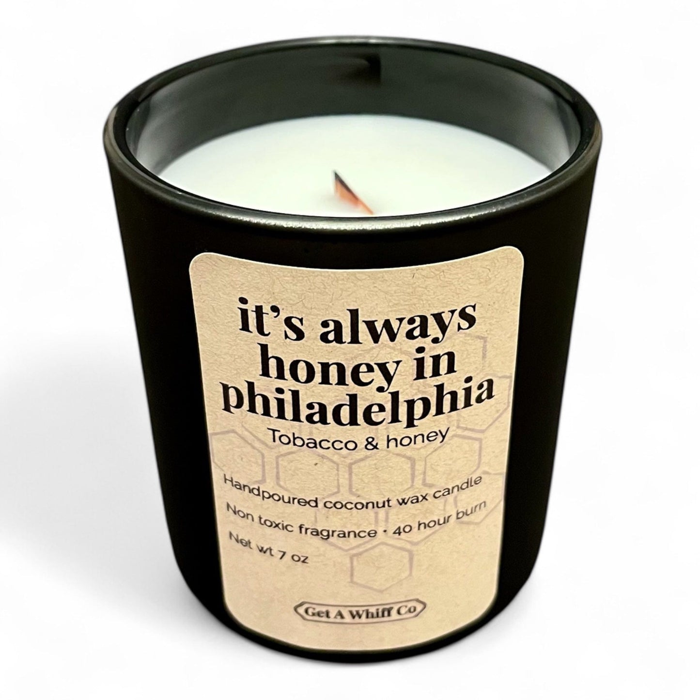 Matte Jar Crackling Candle