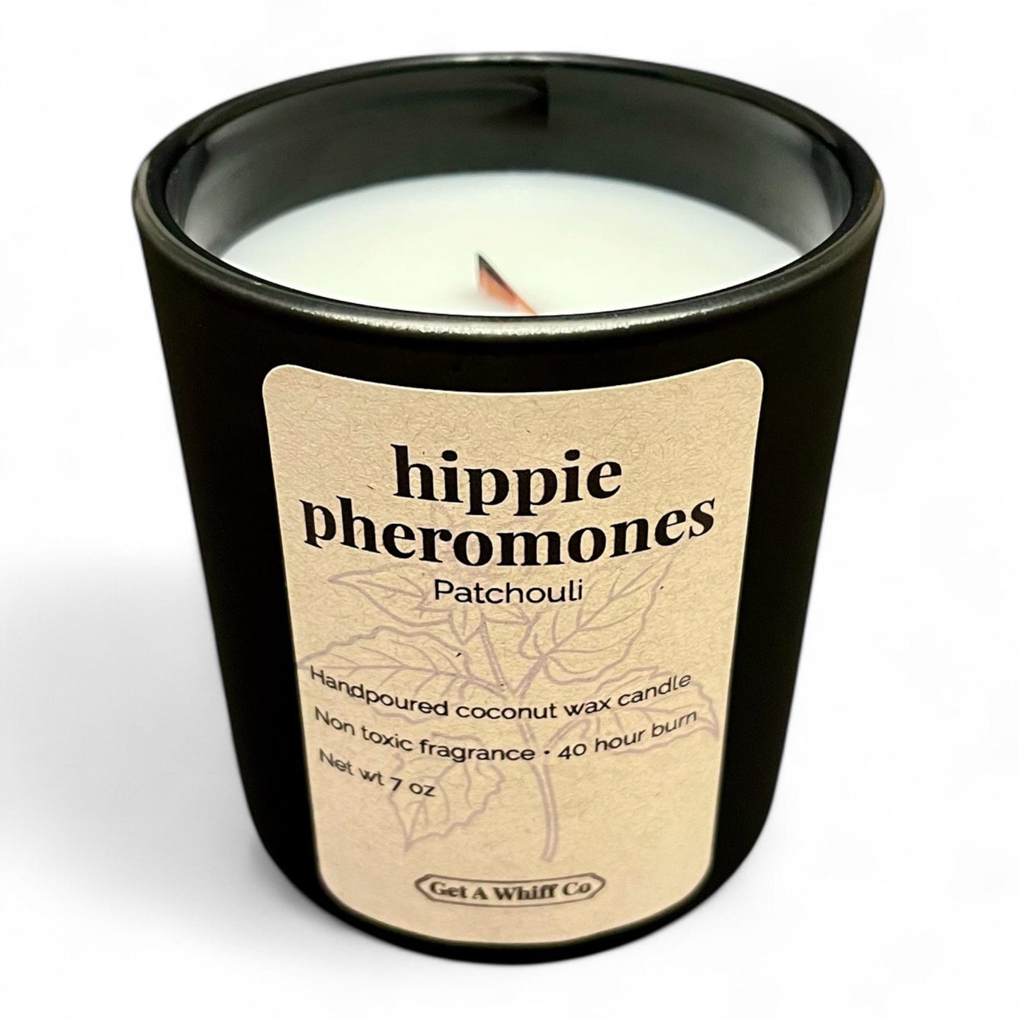 Matte Jar Crackling Candle