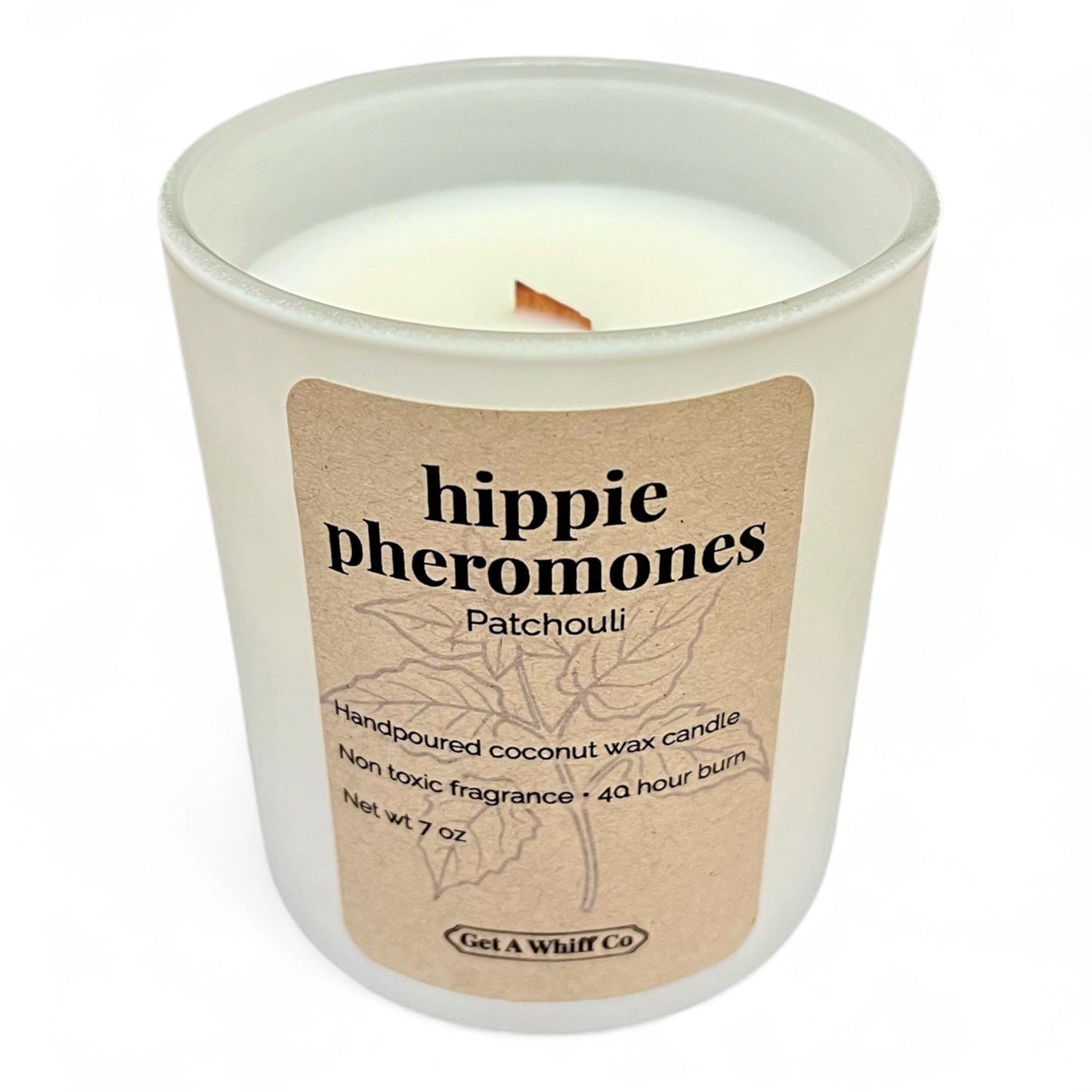 Matte Jar Crackling Candle