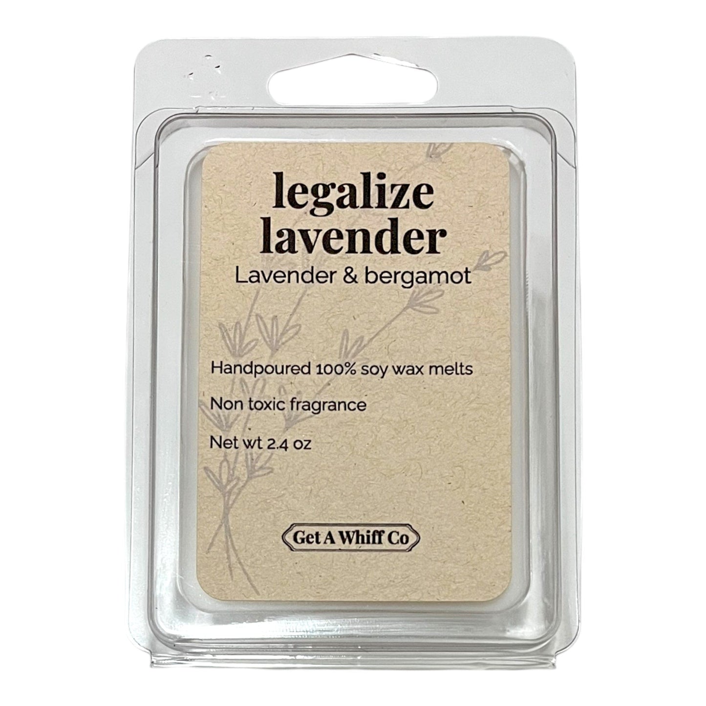 Soy Wax Melts in Recycled Clamshells