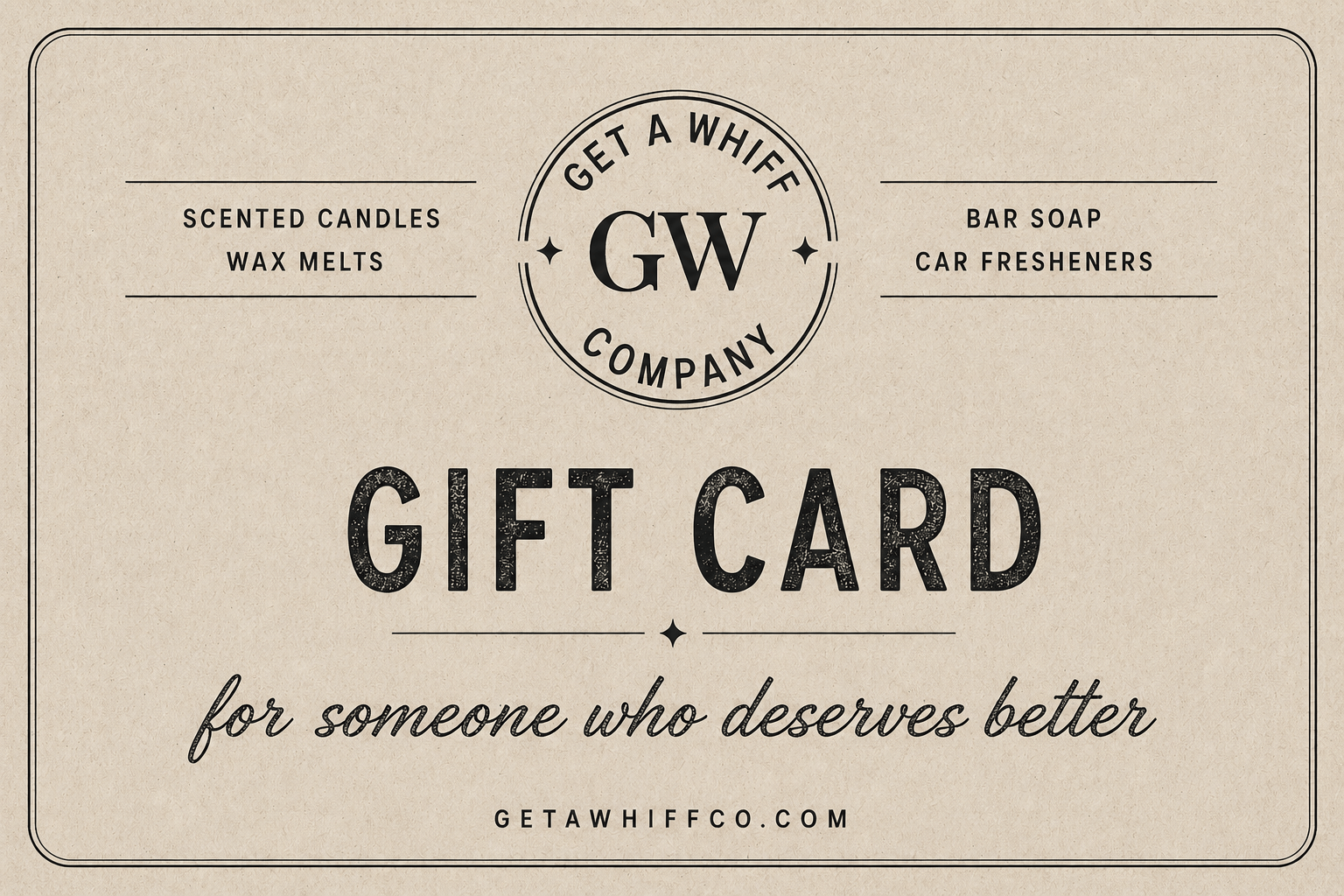 Get A Whiff Co. Gift Card – Get a Whiff Co.