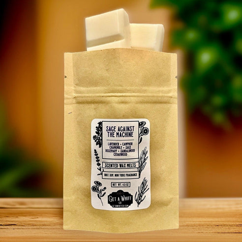 Sage & Lavender Scented Soy Wax Melts (Sage Against the Machine)