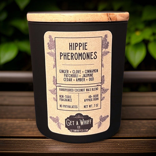 Patchouli (Hippie Pheromones) Matte Jar Candle