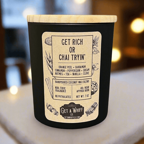 Cinnamon Chai (Get Rich or Chai Tryin') Matte Jar Candle