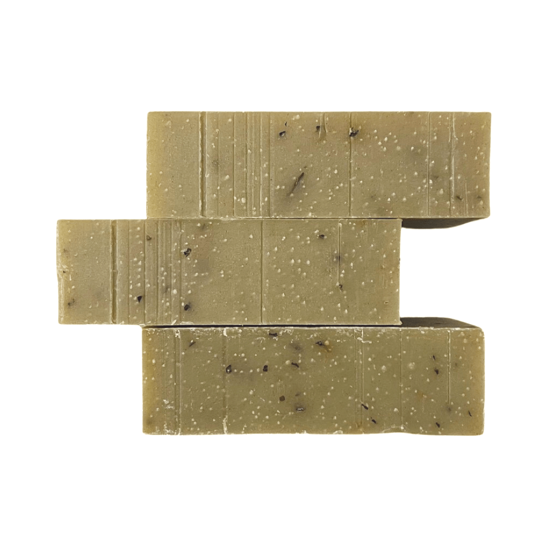 Natural Peppermint Bar Soap 3-Pack