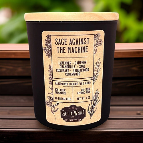 Sage & Lavender (Sage Against the Machine) Matte Jar Candle