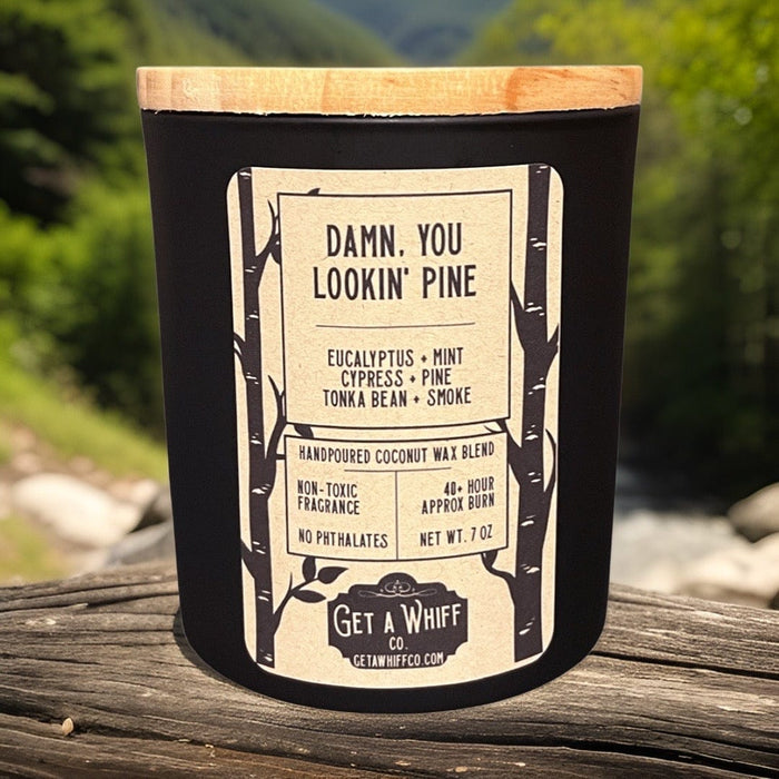 Eucalyptus & Pine (Damn, You Lookin' Pine) Matte Jar Candle