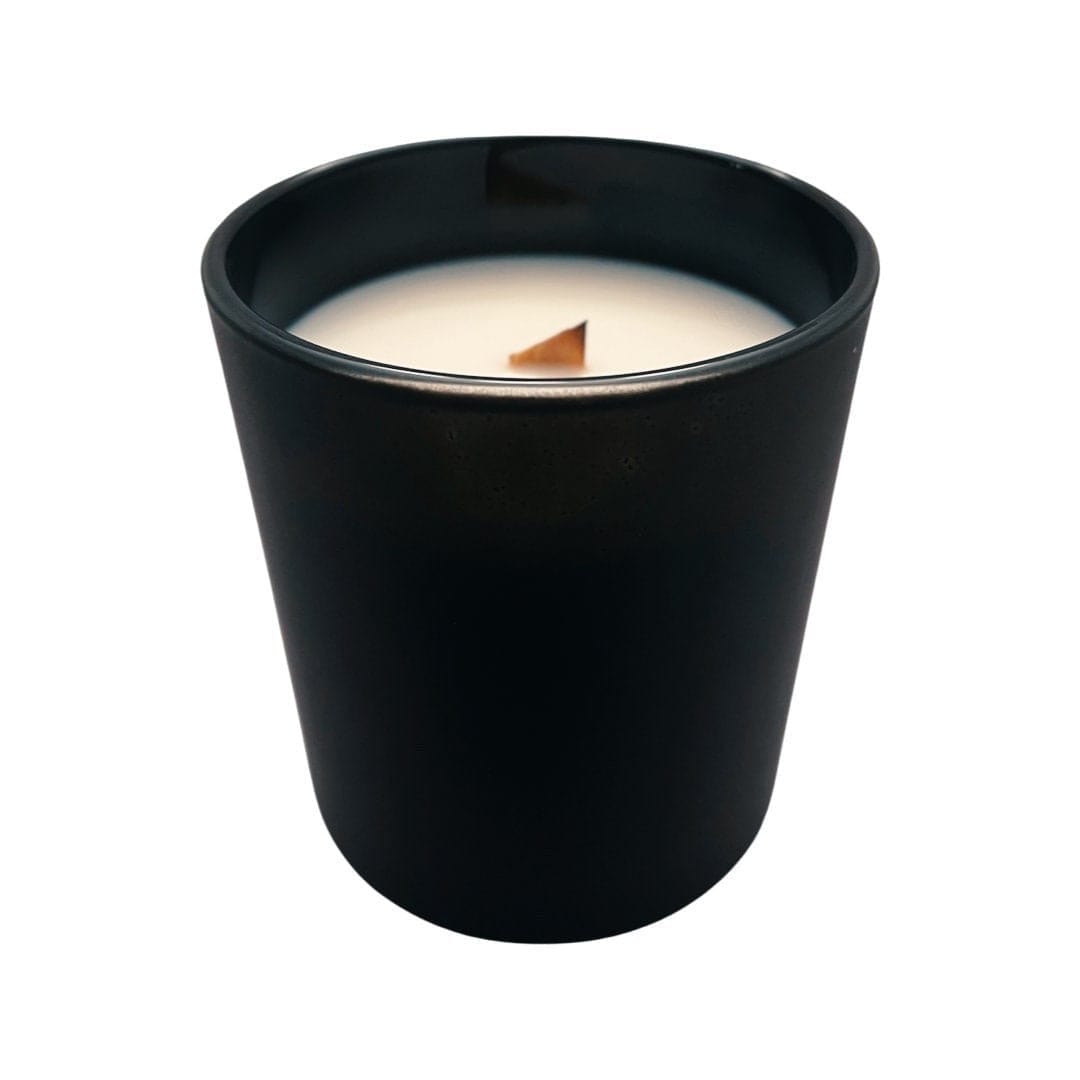 Patchouli Crackling Wooden Wick Scented Candle Made With Coconut Wax (Hippie Pheromones)