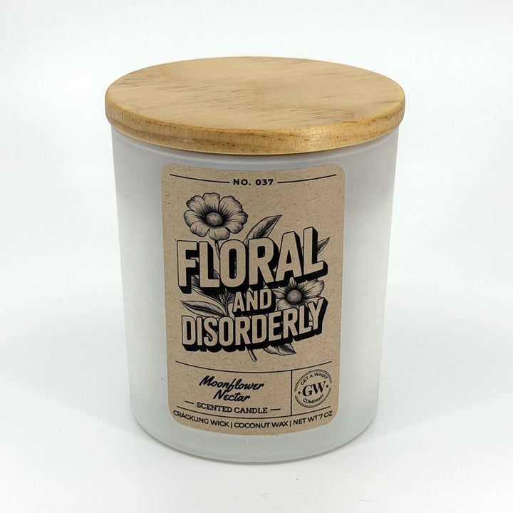 Moonflower Nectar Scented Candle (Floral and Disorderly)