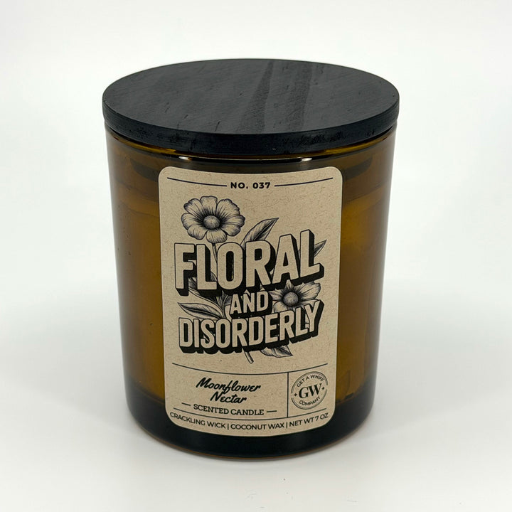Moonflower Nectar Scented Candle (Floral and Disorderly)