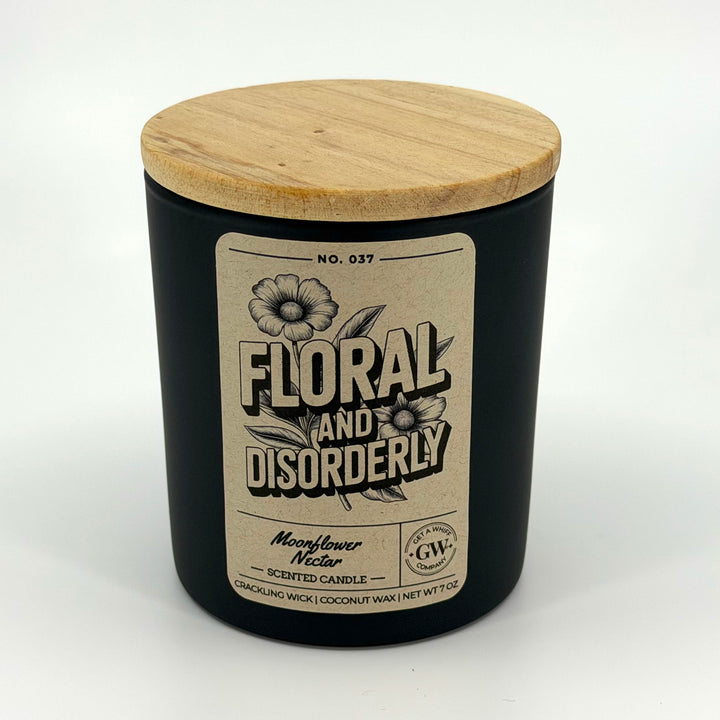 Moonflower Nectar Scented Candle (Floral and Disorderly)