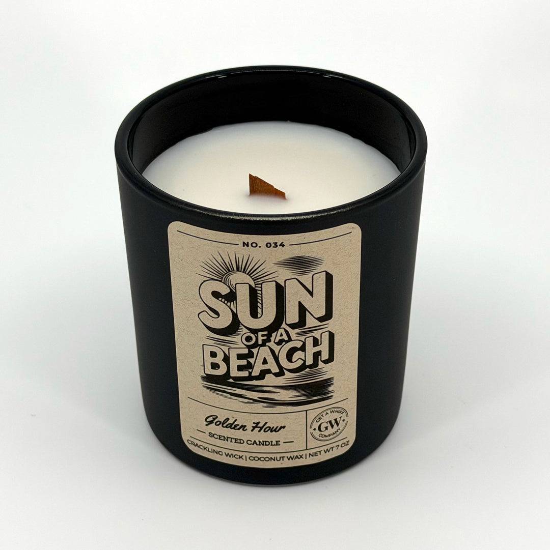 Golden Hour Scented Candle (Sun of a Beach)