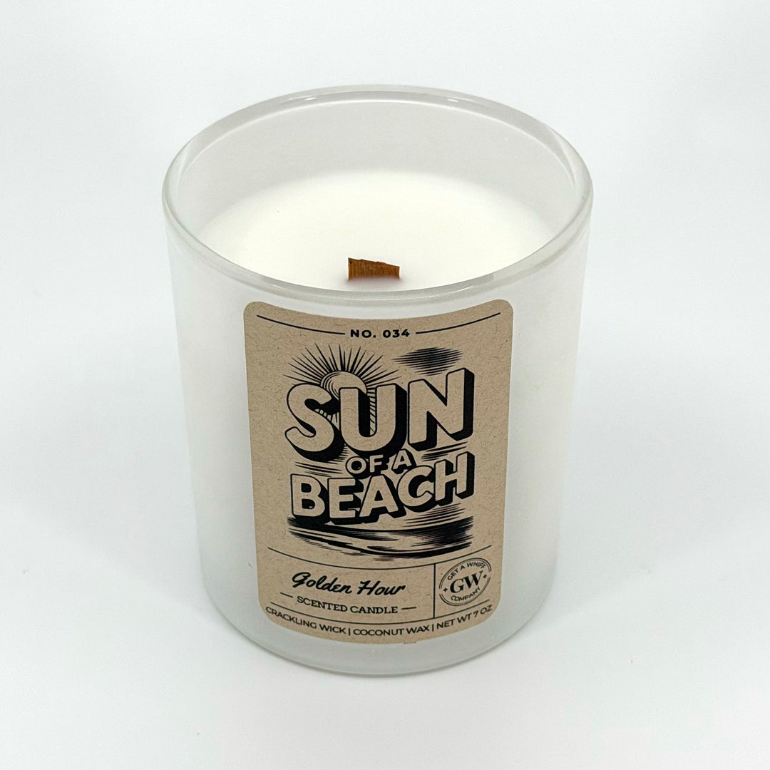 Golden Hour Scented Candle (Sun of a Beach)