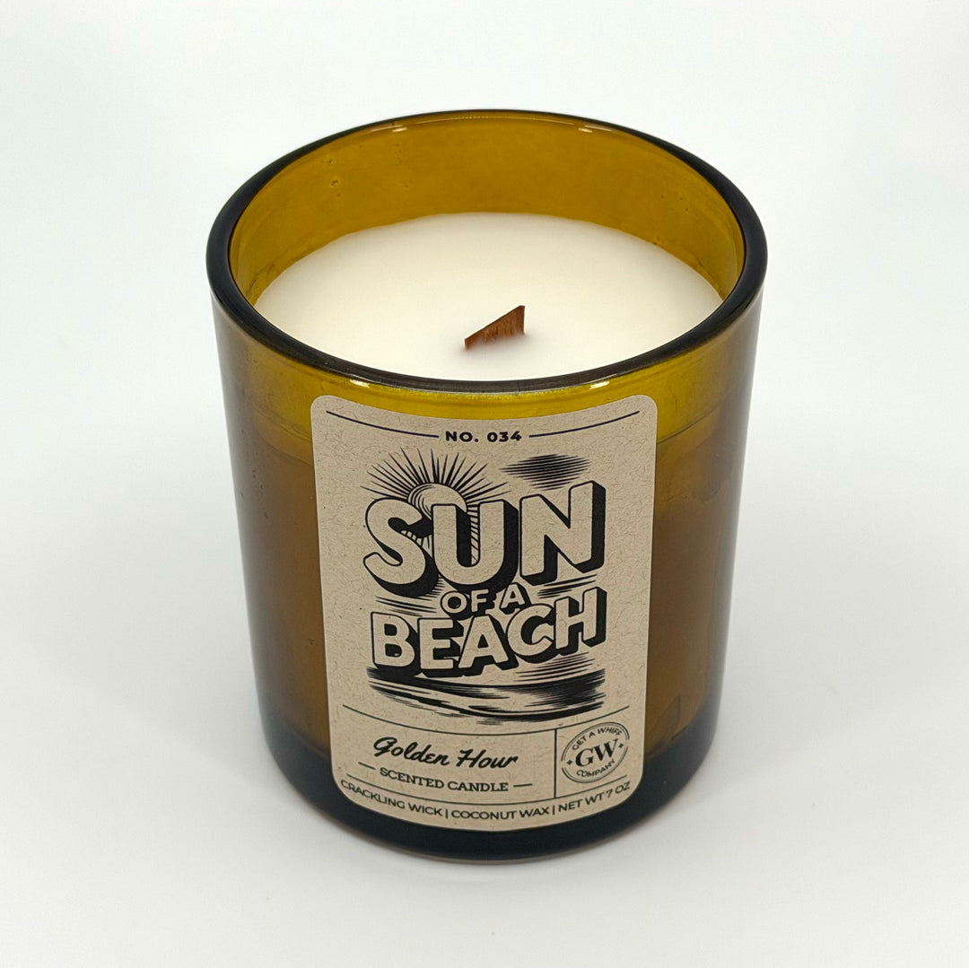 Golden Hour Scented Candle (Sun of a Beach)