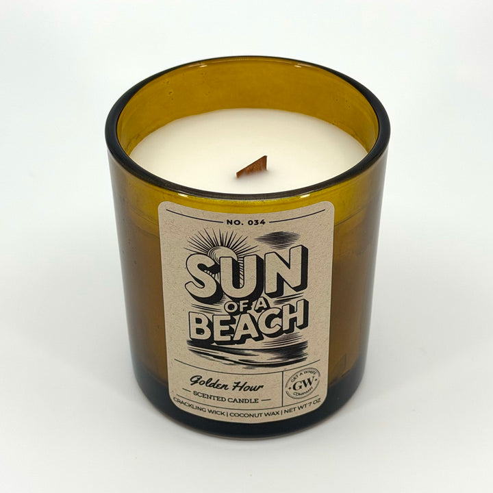 Golden Hour Scented Candle (Sun of a Beach)