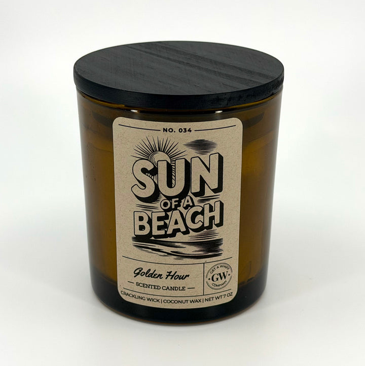 Golden Hour Scented Candle (Sun of a Beach)