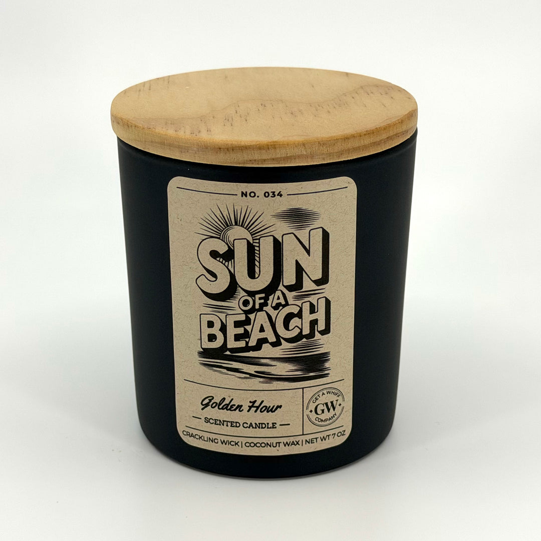 Golden Hour Scented Candle (Sun of a Beach)