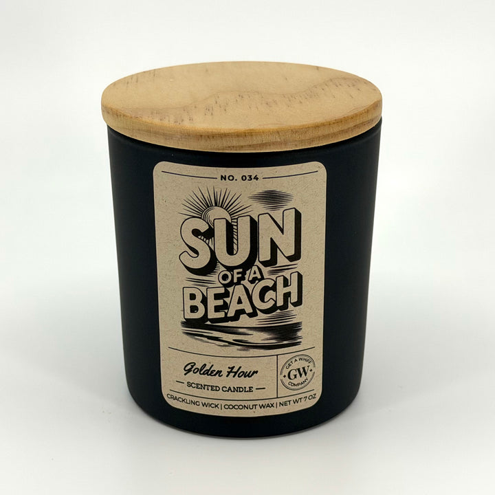 Golden Hour Scented Candle (Sun of a Beach)