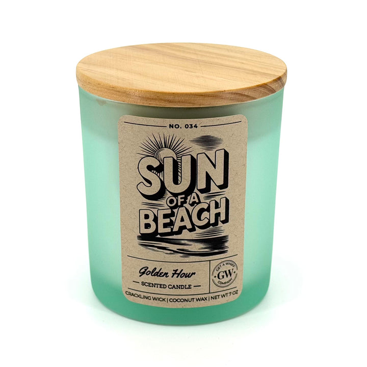 Golden Hour Scented Candle (Sun of a Beach)