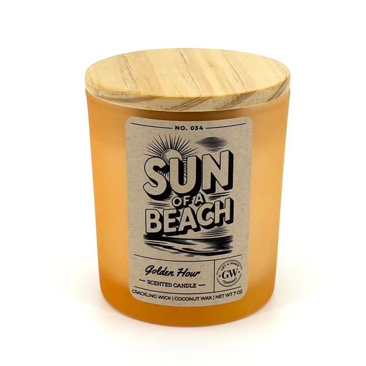 Golden Hour Scented Candle (Sun of a Beach)
