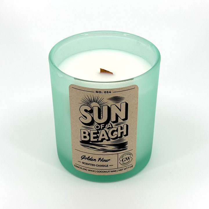 Golden Hour Scented Candle (Sun of a Beach)