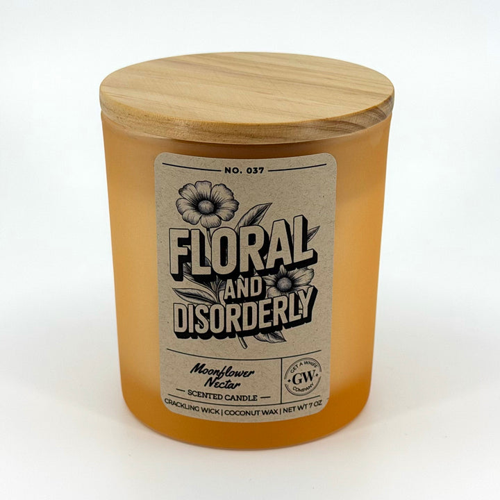 Moonflower Nectar Scented Candle (Floral and Disorderly)