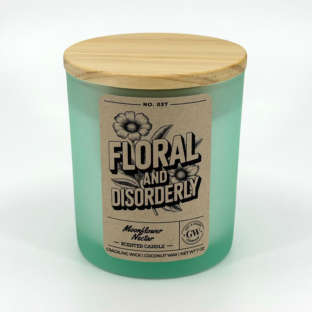 Moonflower Nectar Scented Candle (Floral and Disorderly)