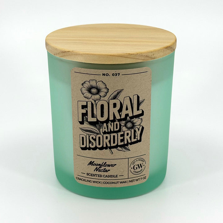 Moonflower Nectar Scented Candle (Floral and Disorderly)