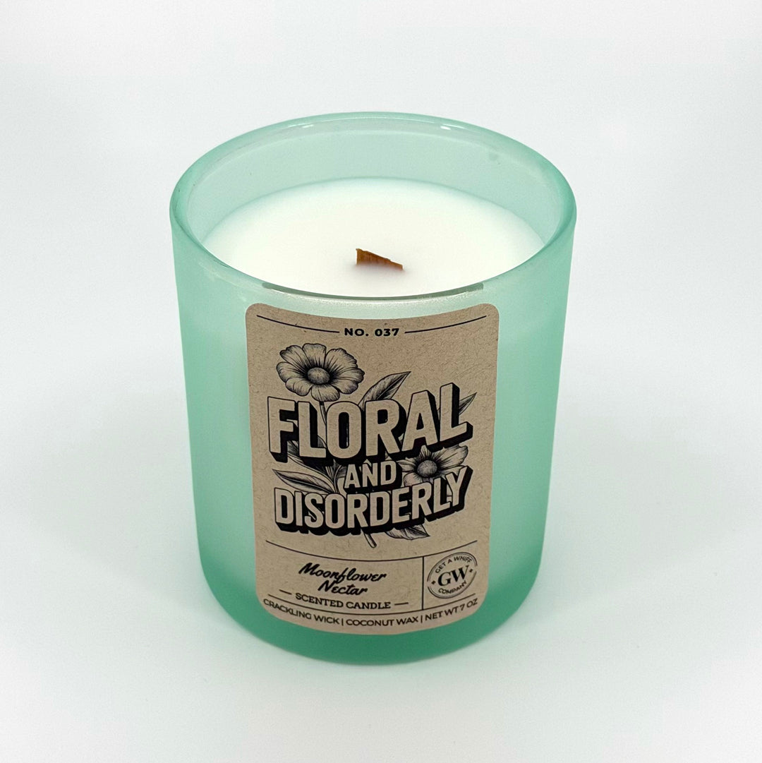Moonflower Nectar Scented Candle (Floral and Disorderly)