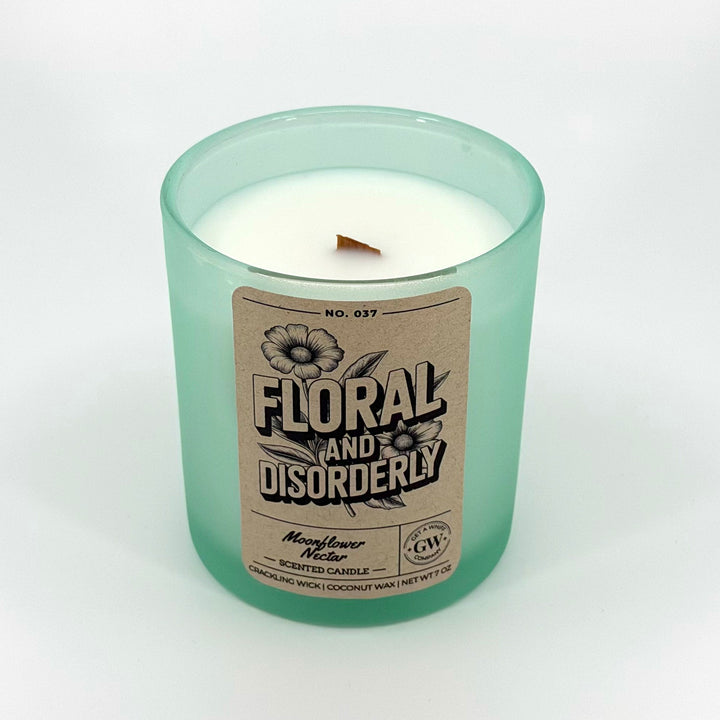 Moonflower Nectar Scented Candle (Floral and Disorderly)