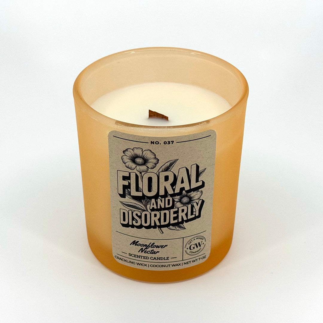 Moonflower Nectar Scented Candle (Floral and Disorderly)