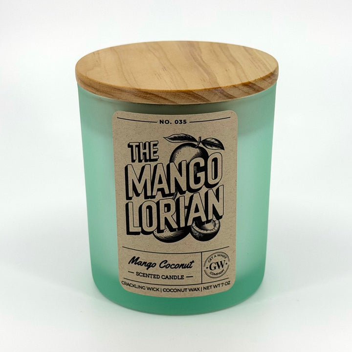 Mango &amp; Coconut Milk Scented Candle (The Mangolorian)
