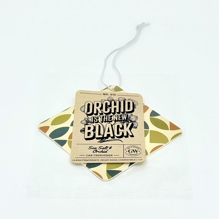 Sea Salt &amp; Orchid Car Air Freshener (Orchid Is the New Black)