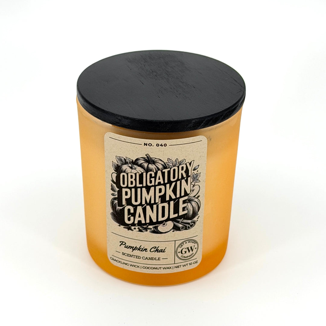 Pumpkin Chai Scented Candle (Obligatory Pumpkin Candle)