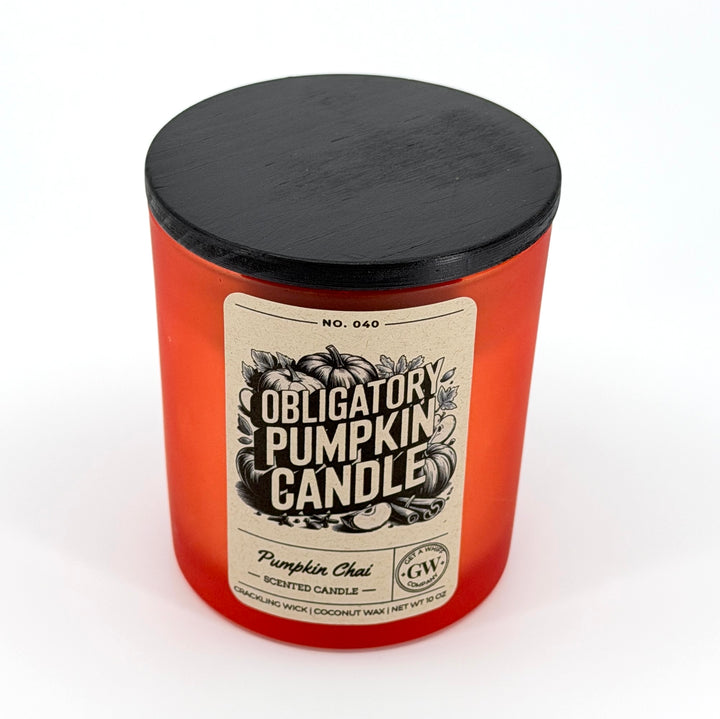 Pumpkin Chai Scented Candle (Obligatory Pumpkin Candle)