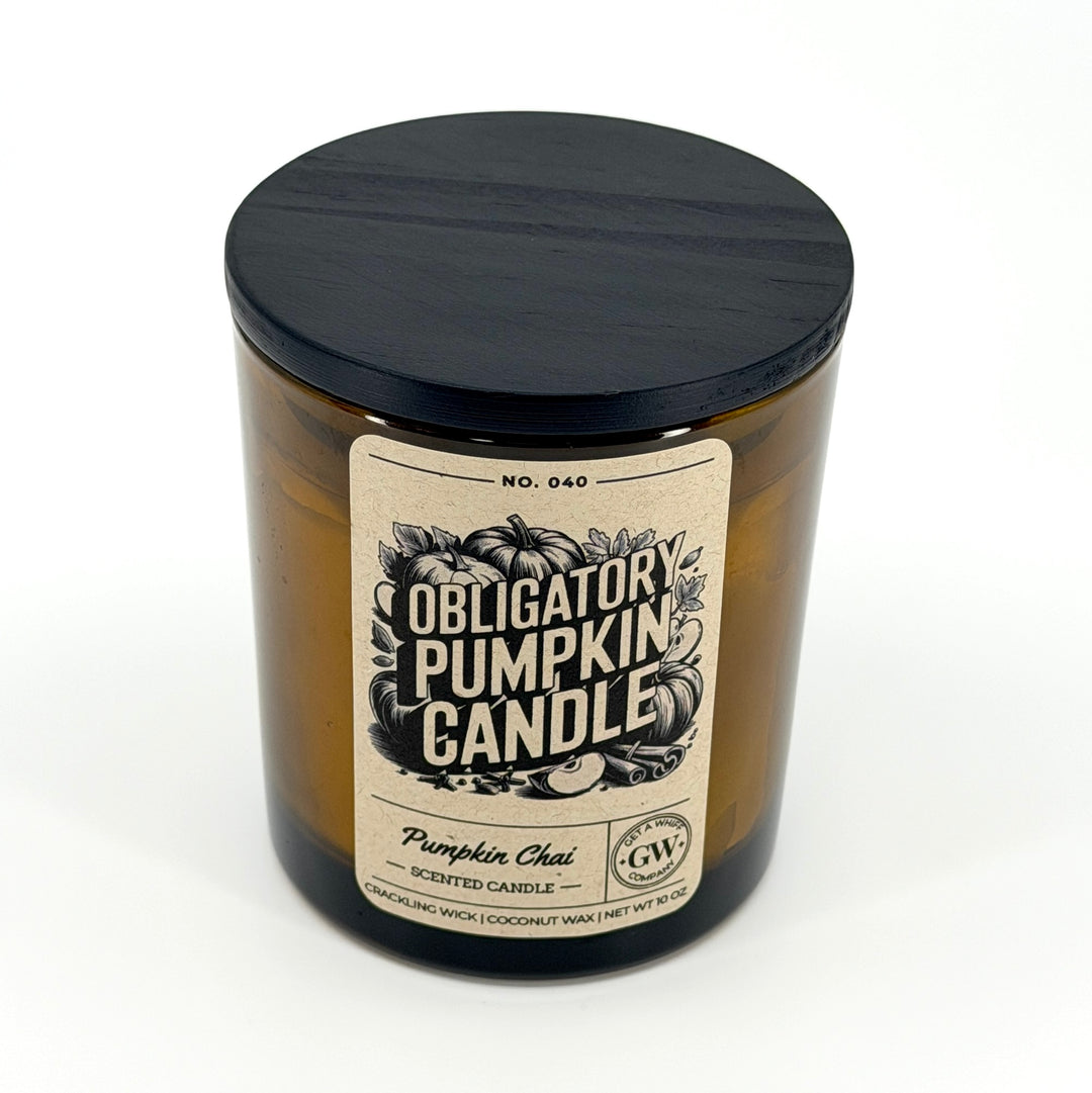 Pumpkin Chai Scented Candle (Obligatory Pumpkin Candle)