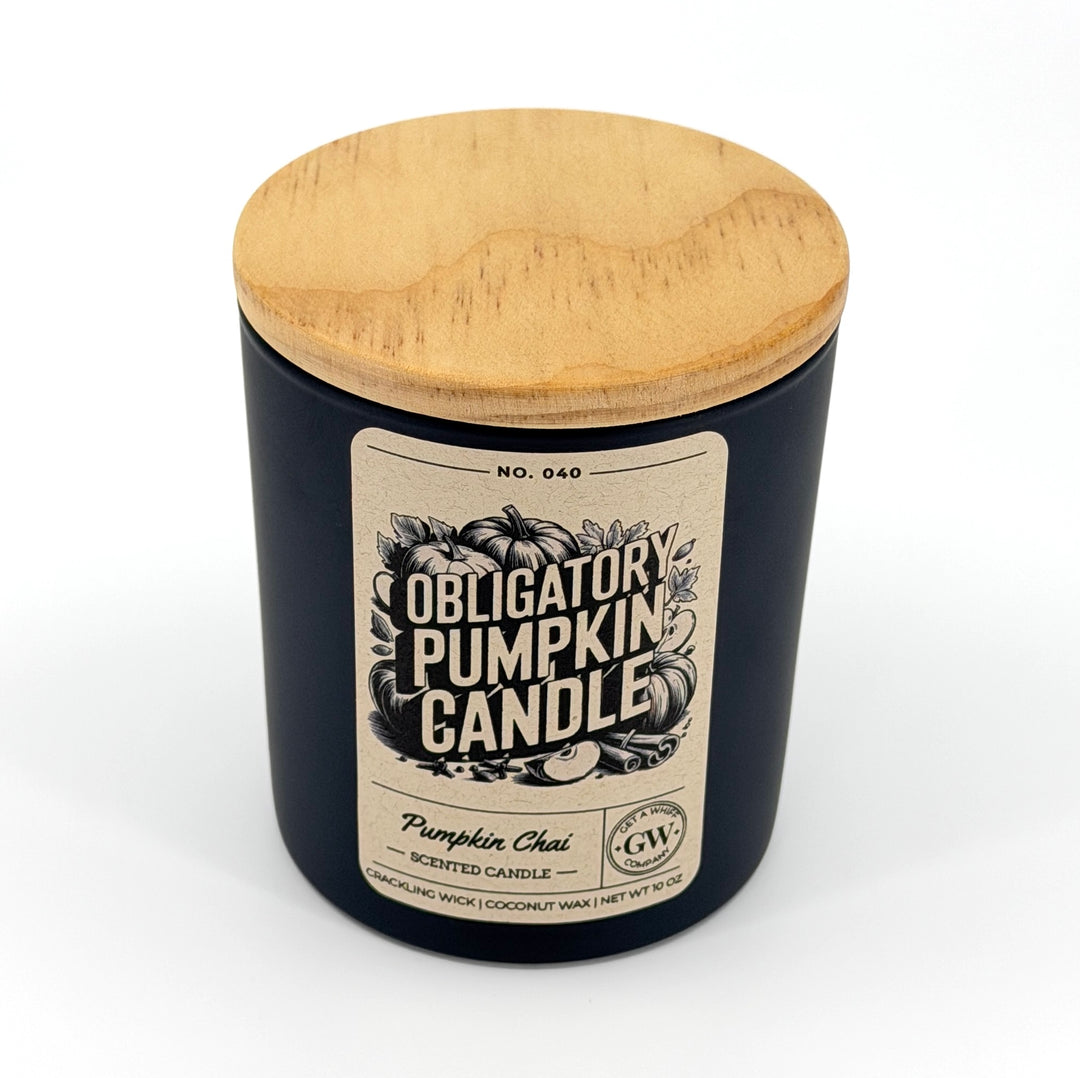 Pumpkin Chai Scented Candle (Obligatory Pumpkin Candle)