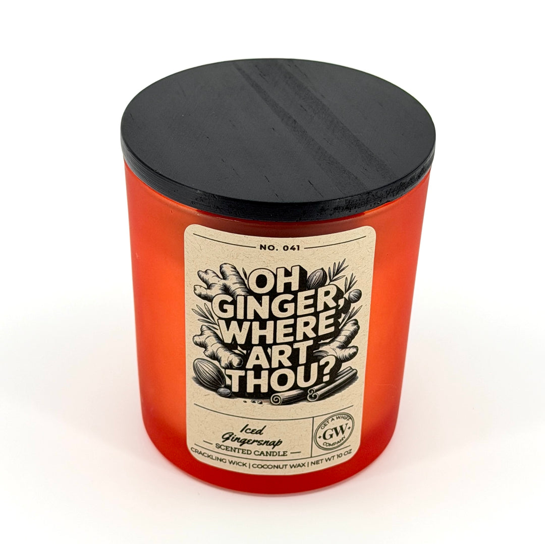 Iced Gingersnap Scented Candle (Oh Ginger, Where Art Thou)