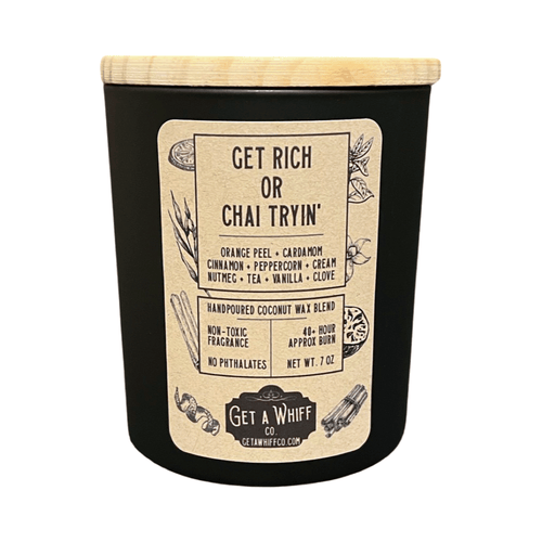 Cinnamon Chai (Get Rich or Chai Tryin') Matte Jar Candle