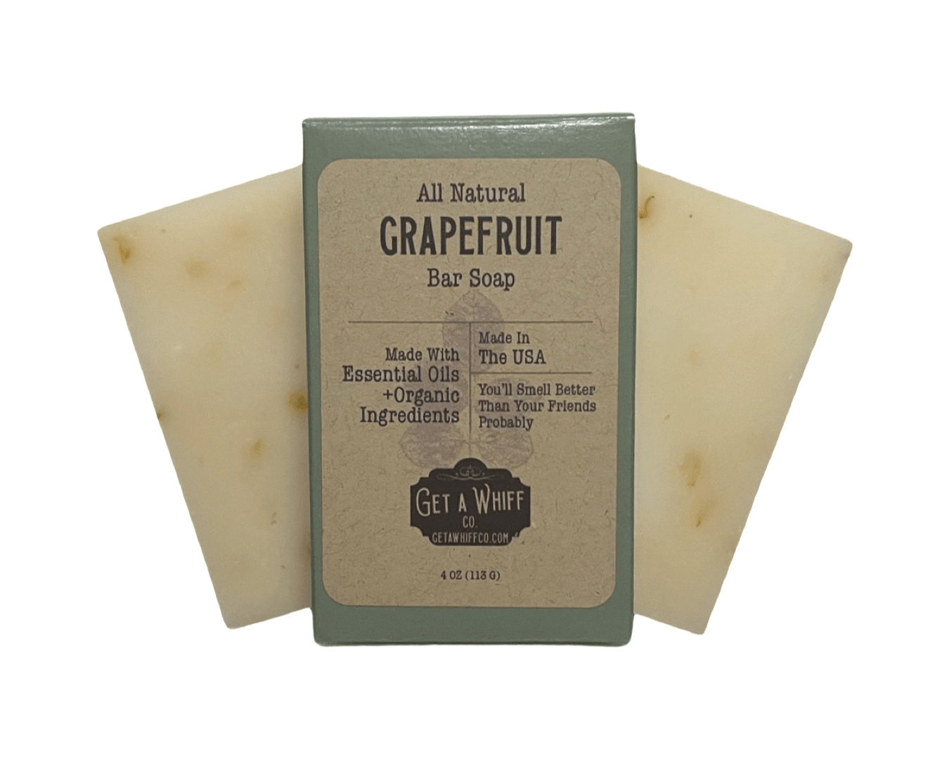 Grapefruit All-Natural Bar Soap 3-Pack