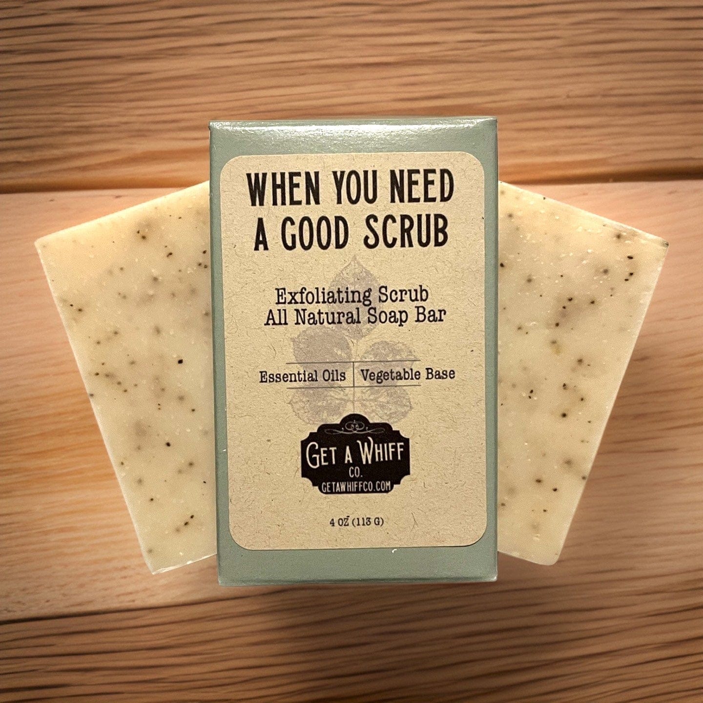 Exfoliating Scrub All-Natural Bar Soap 3-Pack