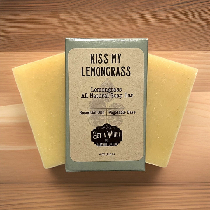 1 Bar - Natural Lemongrass &amp; Bergamot Bar Soap