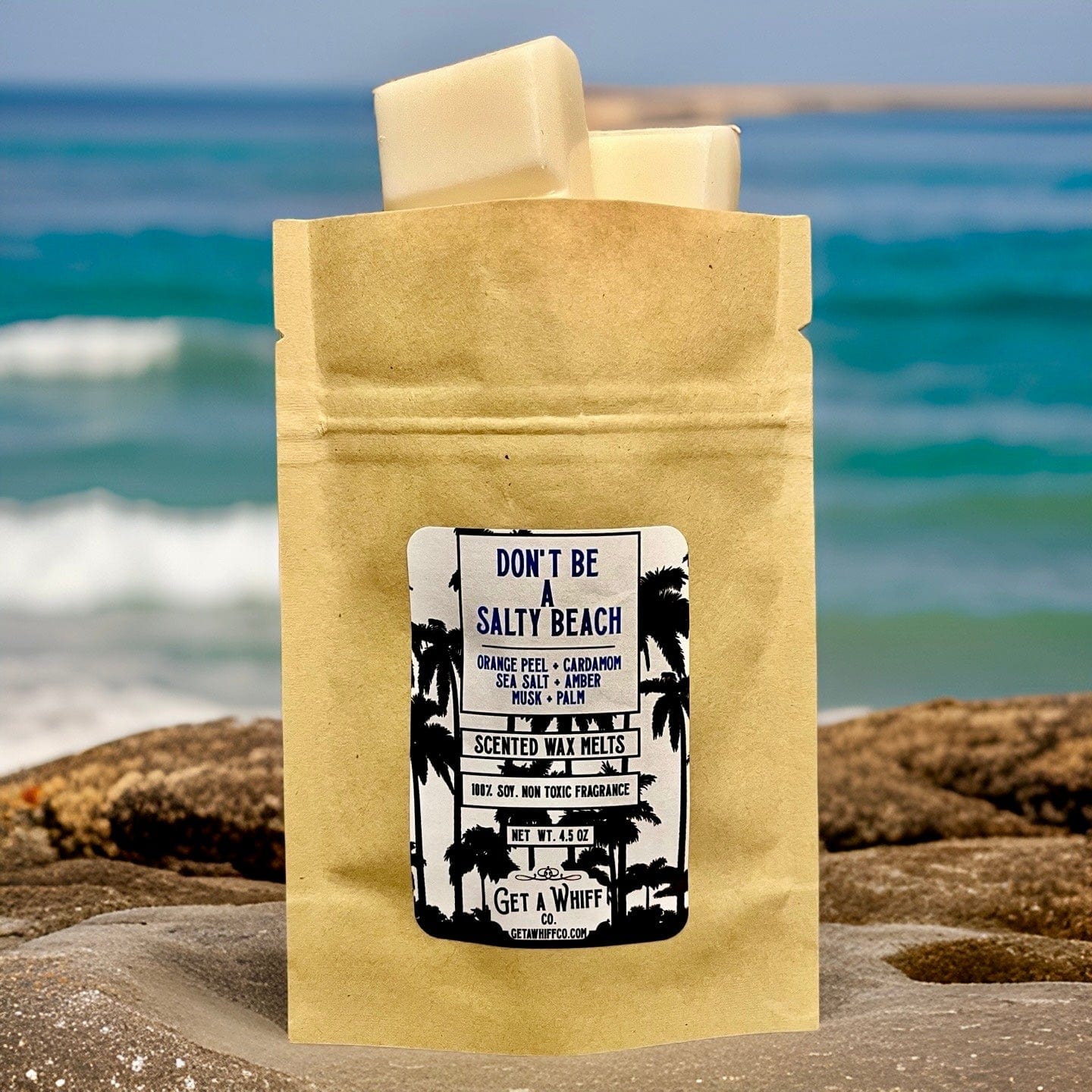 Sea Salt & Cardamom Wax Melts (Don't Be A Salty Beach)