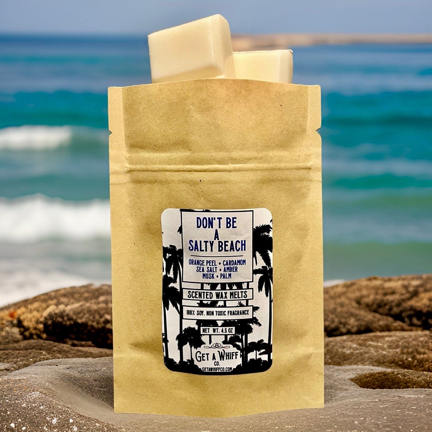 Sea Salt & Cardamom Wax Melts (Don't Be A Salty Beach)