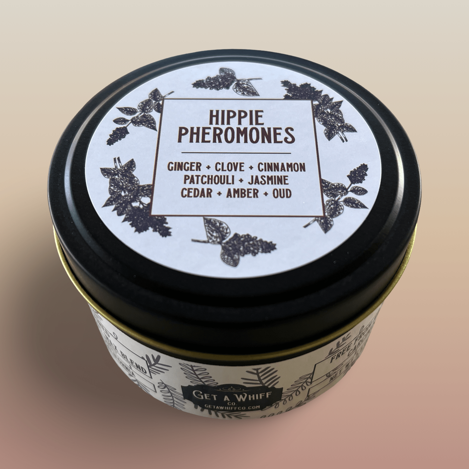 Patchouli Tin Candle (Hippie Pheromones)