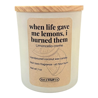 August Seasonal Summer Candle