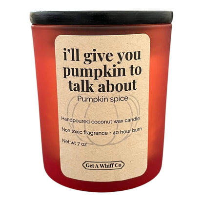 Fall Seasonal Candle