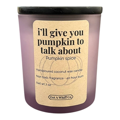 Fall Seasonal Candle